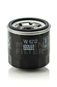 MANN-FILTER W 672 Масляный фильтр